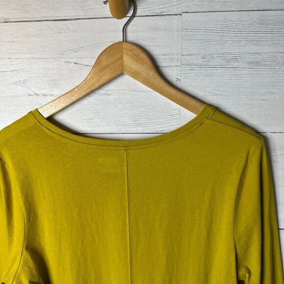Duluth Trading Co Shirt Womens Size Large Chartreuse Long Sleeve Tee Gorpcore - Picture 12 of 16
